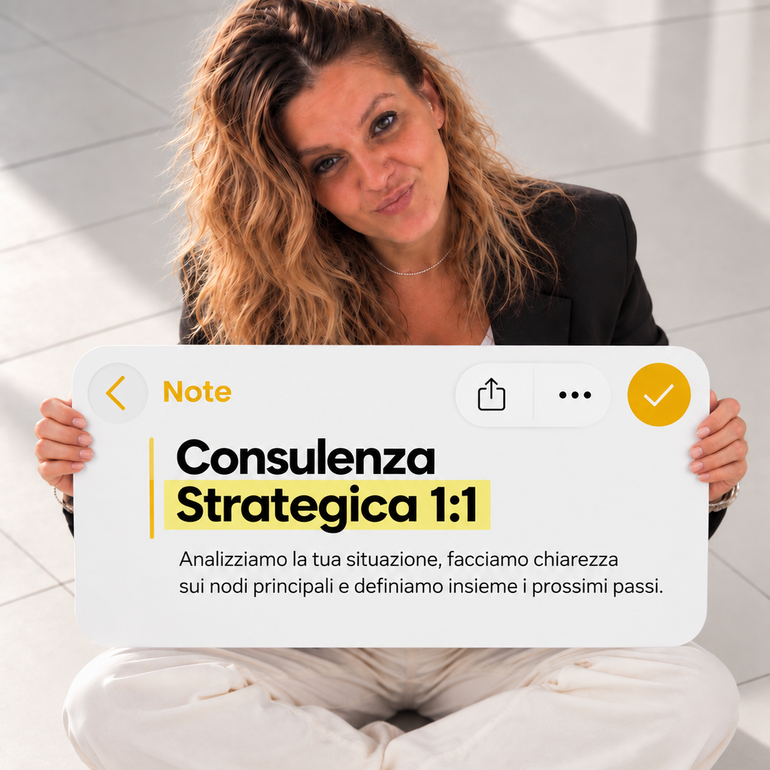 Consulenza strategica 1:1